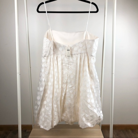 NWT Anthropologie x Sachin & Babi Polka Dot Textured Dress 12 - Picture 6 of 10